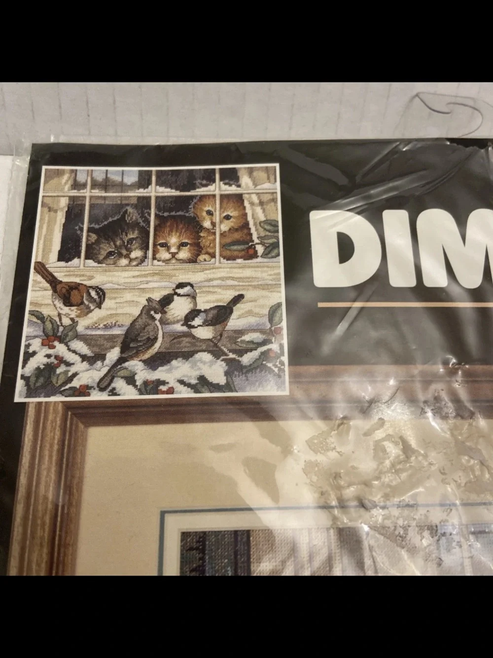 Dimensions Counted Cross Stitch Three Bird Watchers 1997 Sealed By Martha Edward